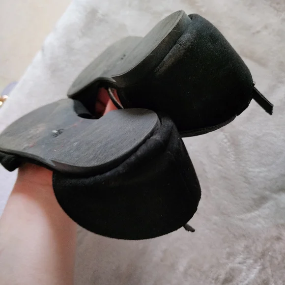 Embellished Faux Suede Pumps - Picture 16 of 16